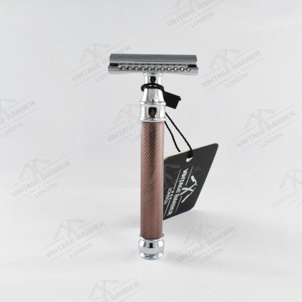 traditional rose gold razor